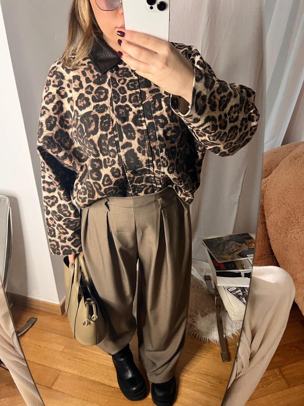 Giacca Leopard